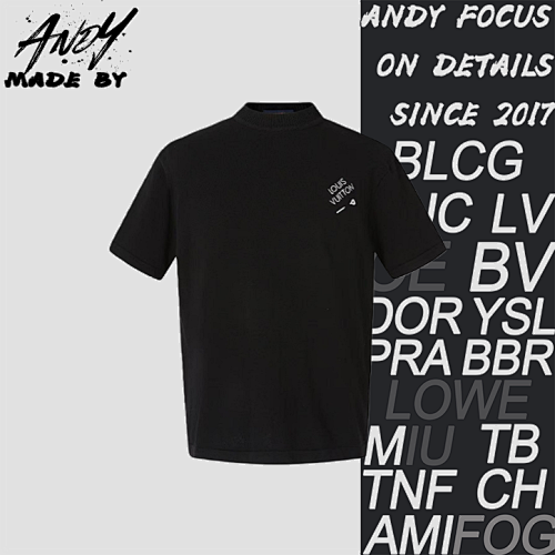 Solid Color Crew Neck Short Sleeve T-Shirt With Logo On Chest