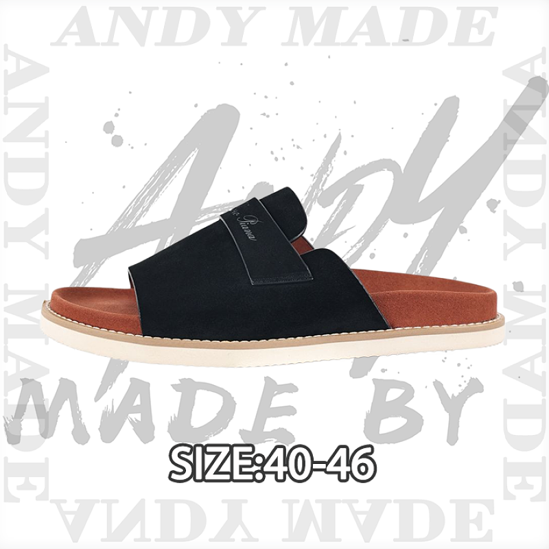Flip-flops Black Brown