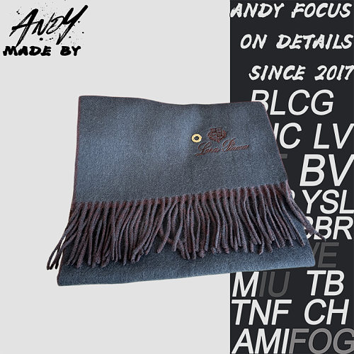 Cashmere Double-sided Color-block Scarf