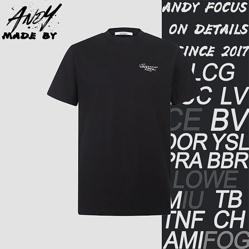 Givenchy Stamp Printed Cotton Short-Sleeve T-Shirt