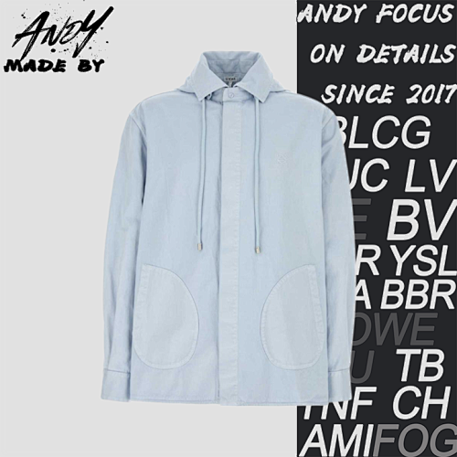 Hooded Jacket Haze Blue