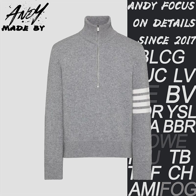 Four-and-a-Half-Zip Sweater