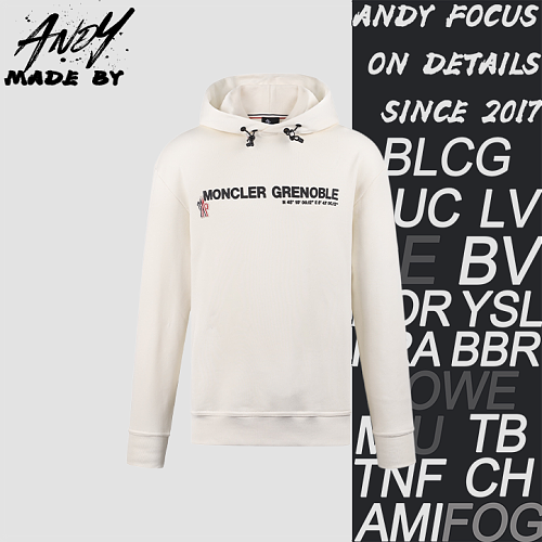 Cotton Hoodie With Printed Embroidery Logo