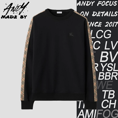 Ribbed Black Sweatshirt
