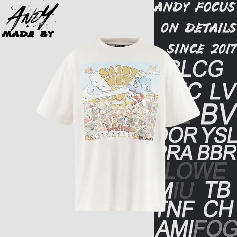 Volcano Party Print Short Sleeve
