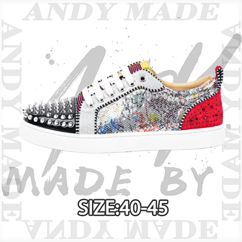 Rhinestone-Laced Casual Sneakers