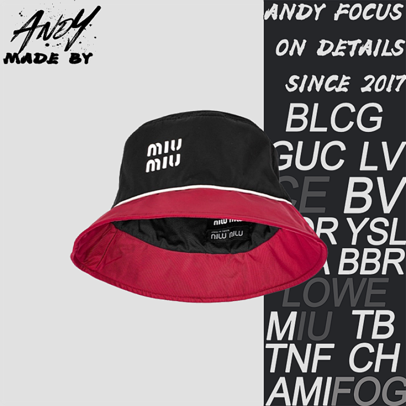 Miu Two-tone Bucket Hat A Fashion Statement