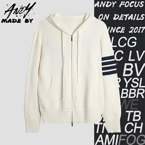 Four-Bar Back Puppy Hooded Jacket