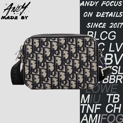 Dior Monogram Jacquard Shoulder Crossbody Bag