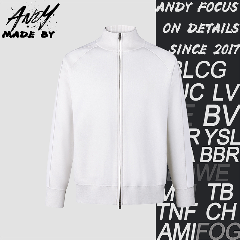 Acne Studios Silicone Embossed Leather Knit Cardigan
