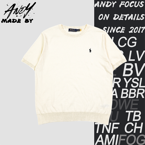 N4 Pony Plain Jacquard Short Sleeve - Off White