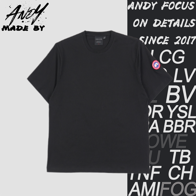 Canada Goose Logo Crew Neck Short Sleeve