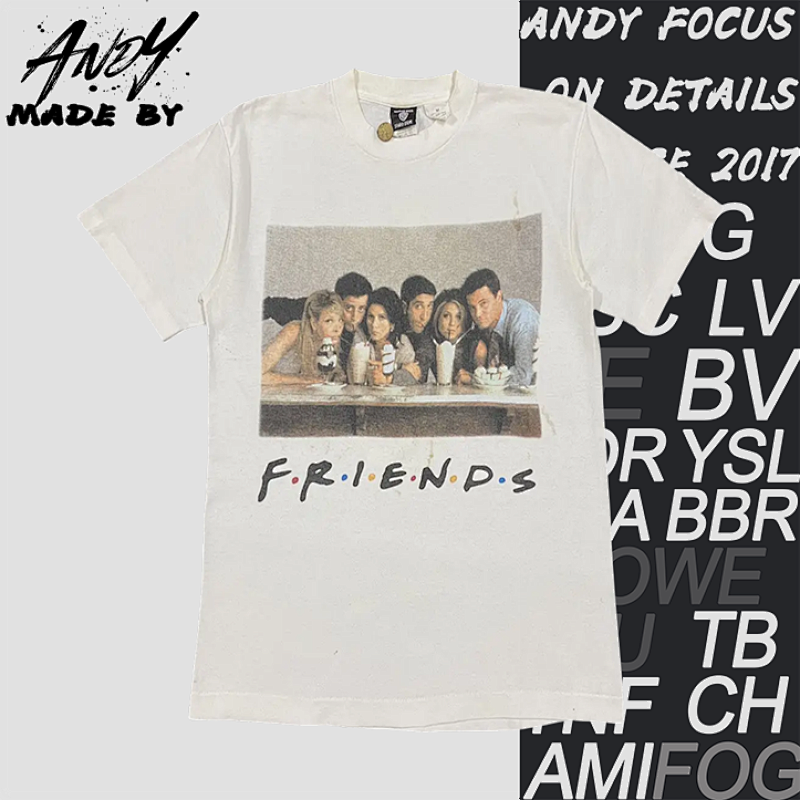 S M Friends Drinking Printed Short Sleeves