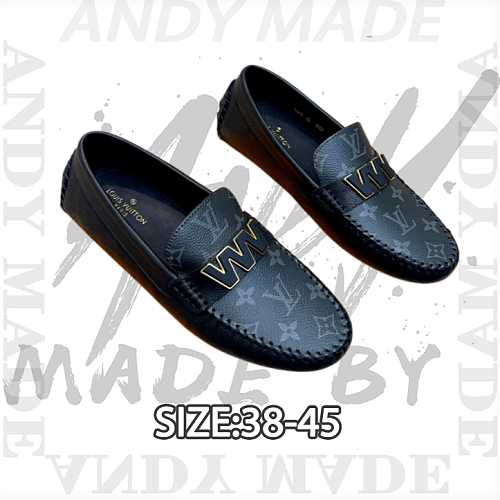 High-quality Replica Louis Vuitton Classic Men's Loafers Featuring Soft Leather Premium El