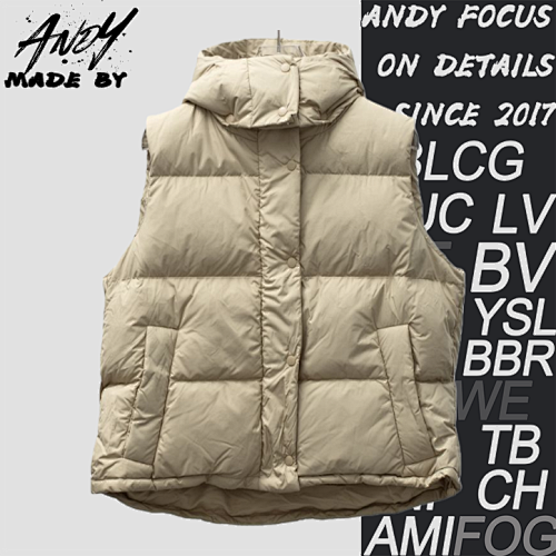 Puff Pastry Four-Patch Hooded Vest