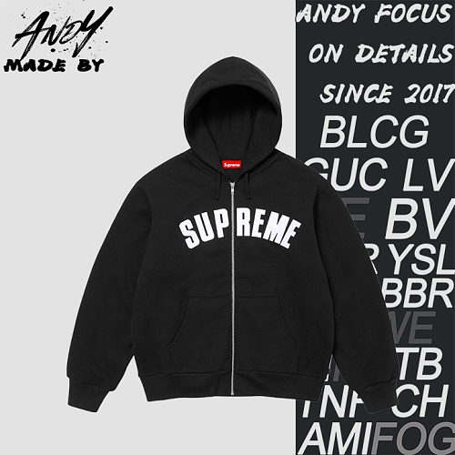Supreme Waffle Fleece Hoodie