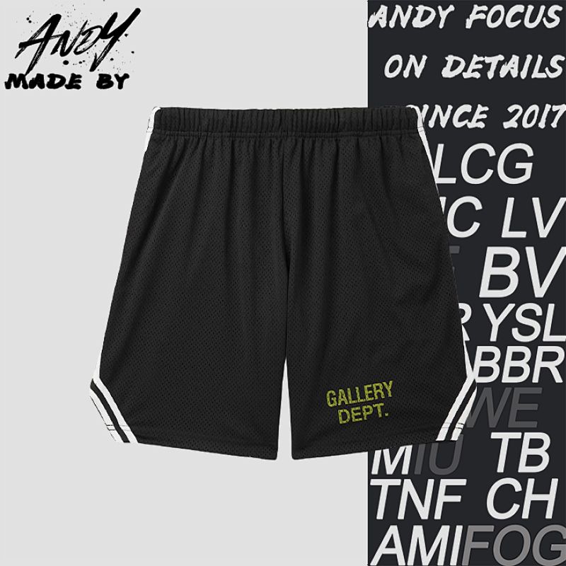 G D English Mesh Basketball Shorts