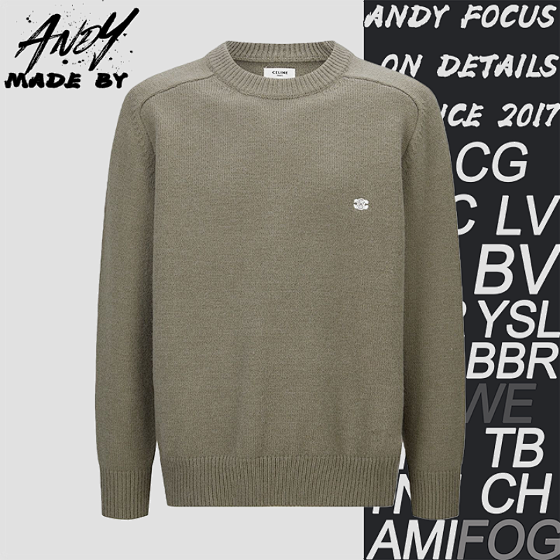 Embroidered Logo Knitwear