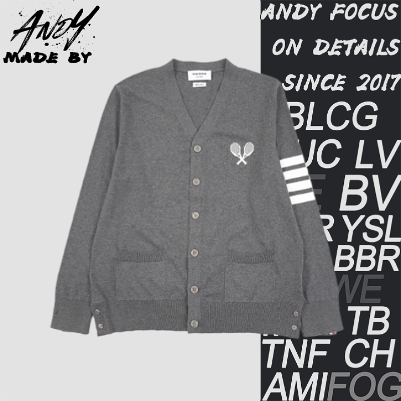 TB Tennis Racket Cardigan