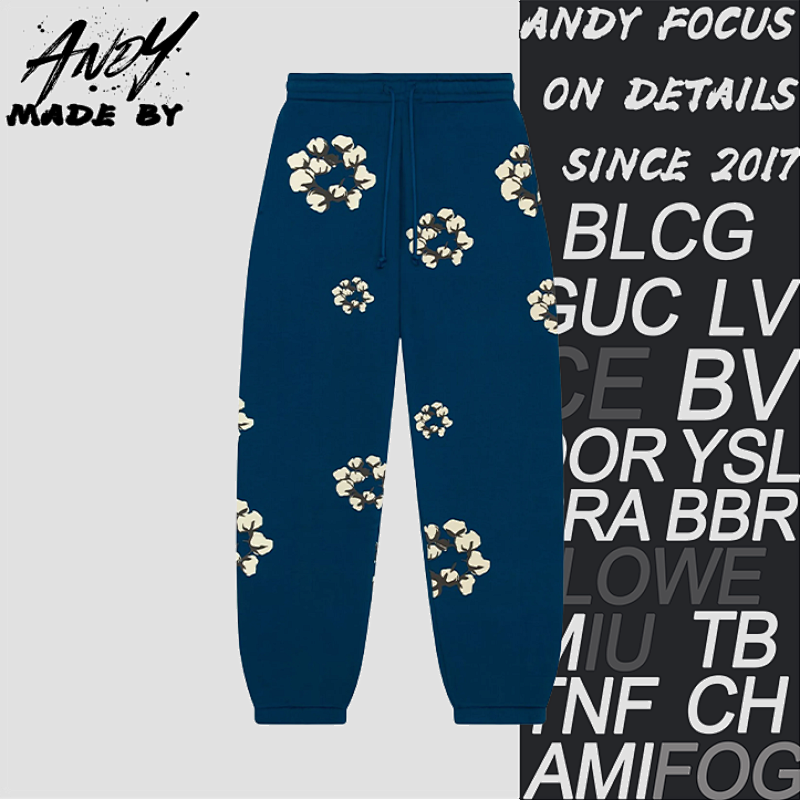 C Pfm Co Branded Cotton Foam Printed Pants