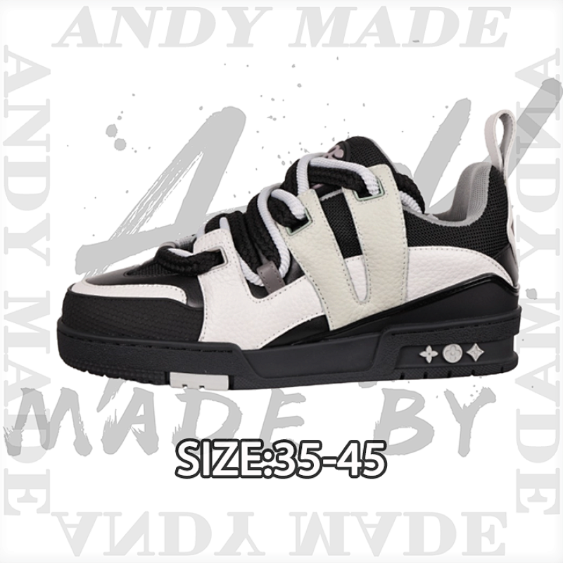 Louis Vuitton Skate Low Sneaker Low-top Retro Versatile Sneakers