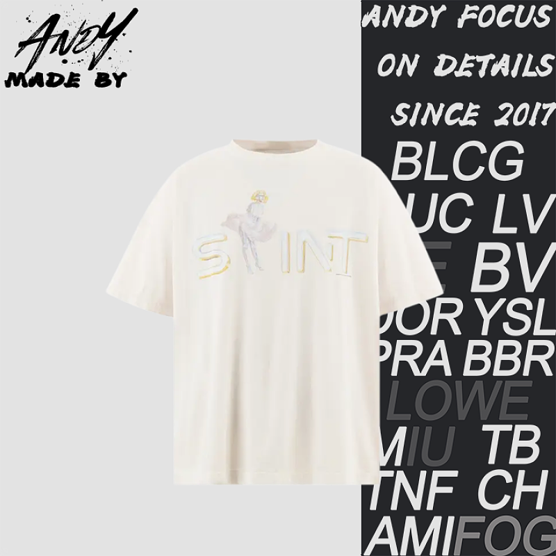 Off-White Saint Michael Marilyn Monroe Print Short-Sleeve T-Shirt