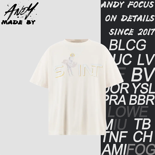 Off-White Saint Michael Marilyn Monroe Print Short-Sleeve T-Shirt