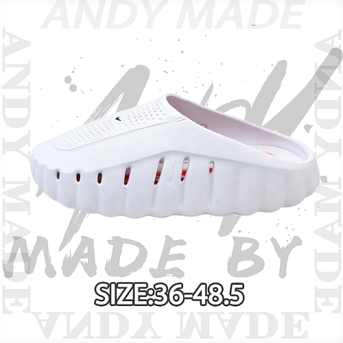 Nike NK Mind Comfortable Slip-On Slippers All White