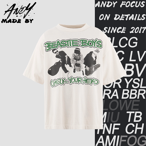 Hip-hop Crew Printed T-shirt