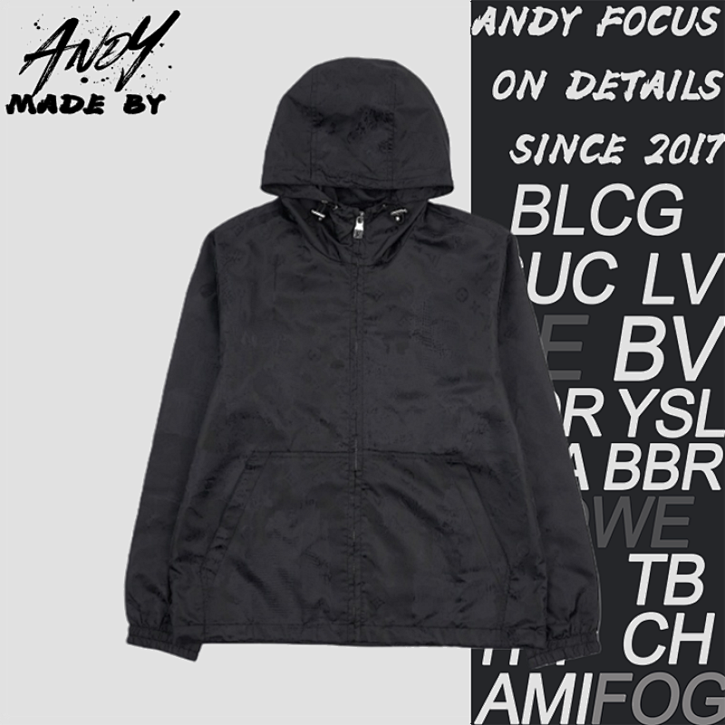 Louis Vuitton Urban Lifestyle Printed Hooded Jacket