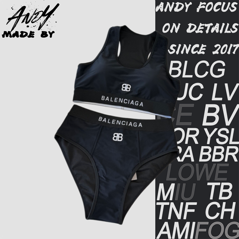 Balenciaga Bikini Split Swimsuit