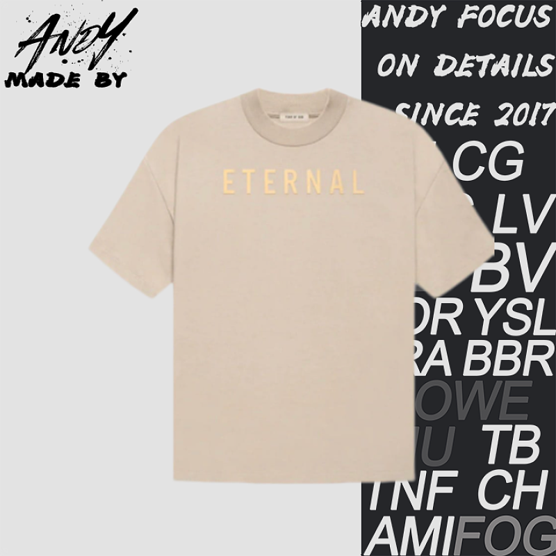 Flocked Heat Transfer Short-sleeved Shirt