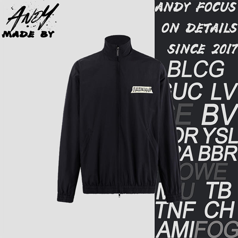 Cotton Blend Long-Sleeve Plastisol Printed Jacket
