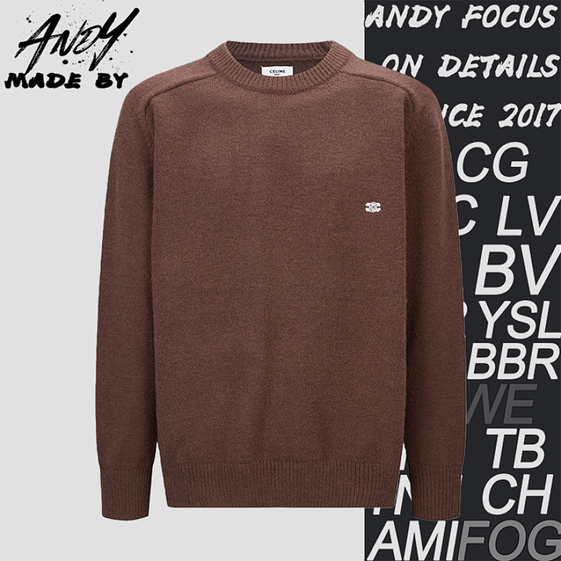 Embroidered Logo Knitwear