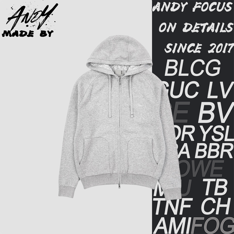 Full-print Knitted Zip-up Jacket