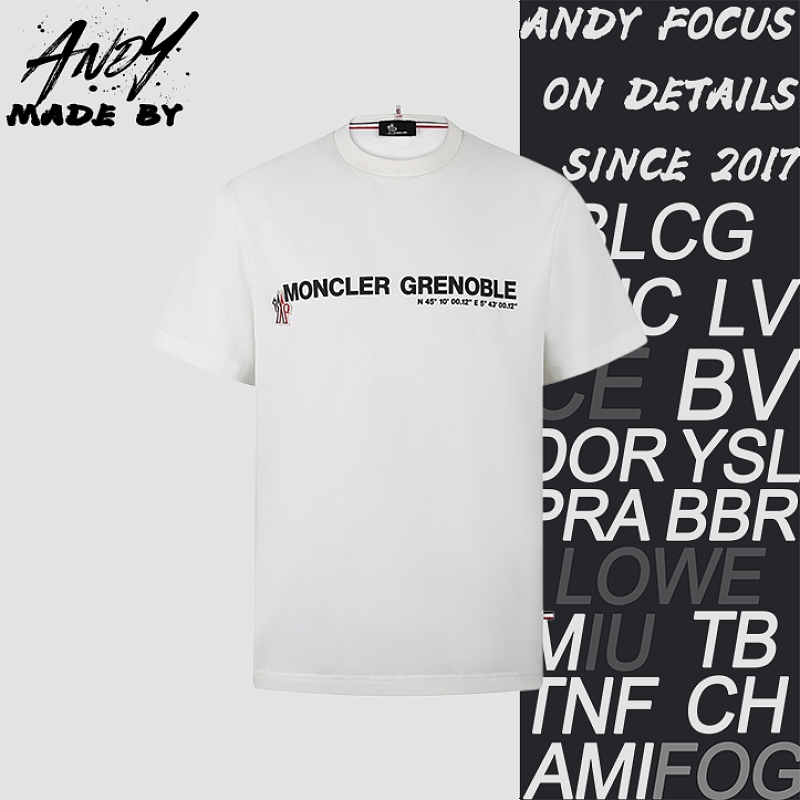 Logo Cotton Letter Print Blend T-ShirtItem ID