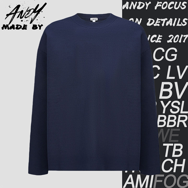 Appliqué Embroidered Knitted Pullover