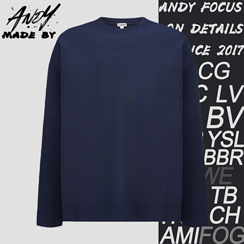 Appliqué Embroidered Knitted Pullover