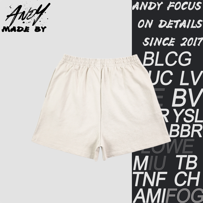 Shorts With Small Parisian Logo Embroidered Shorts