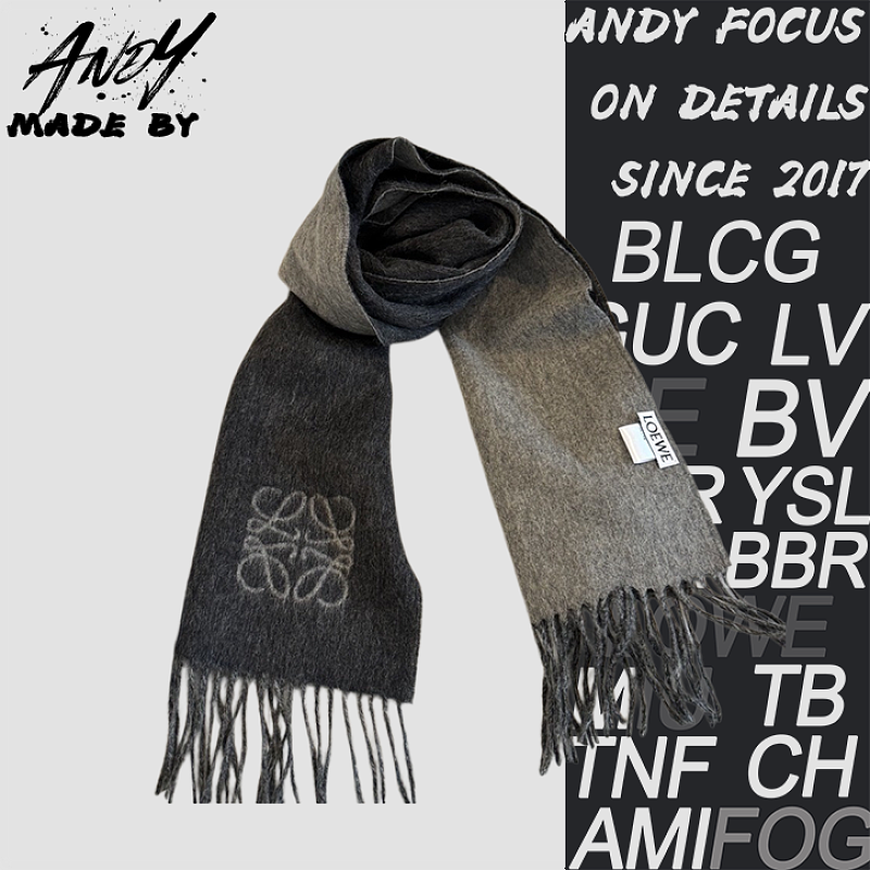 Loewe Double-sided Two-color Scarf