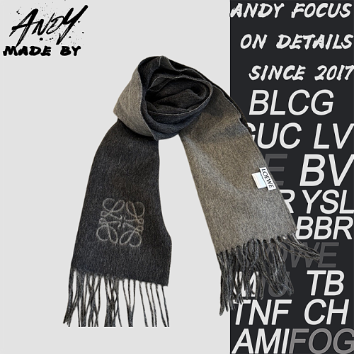 Loewe Double-sided Two-color Scarf