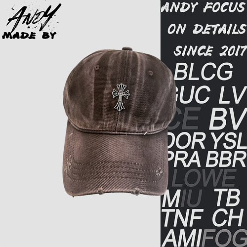 Cross-patterned High-quality Baseball Cap Premium Custom Design