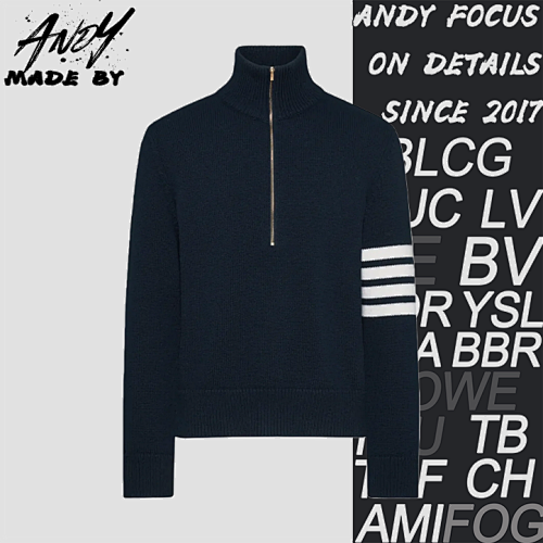 Four-and-a-Half-Zip Sweater