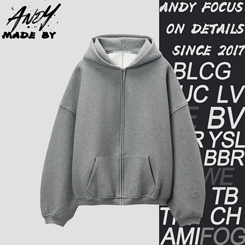 Zipper Hoodie Jacket