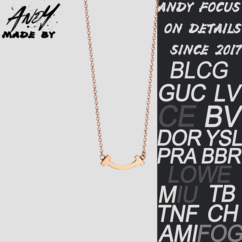 T Series Diamond Smile Necklace