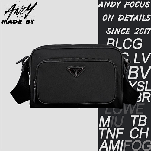 Prada 170 Re-NylonSafhano Crossbody Shoulder Bag