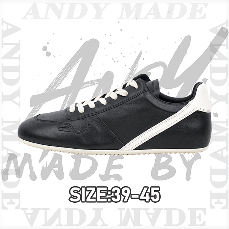 Rick Owens RO German Training Shoes Black