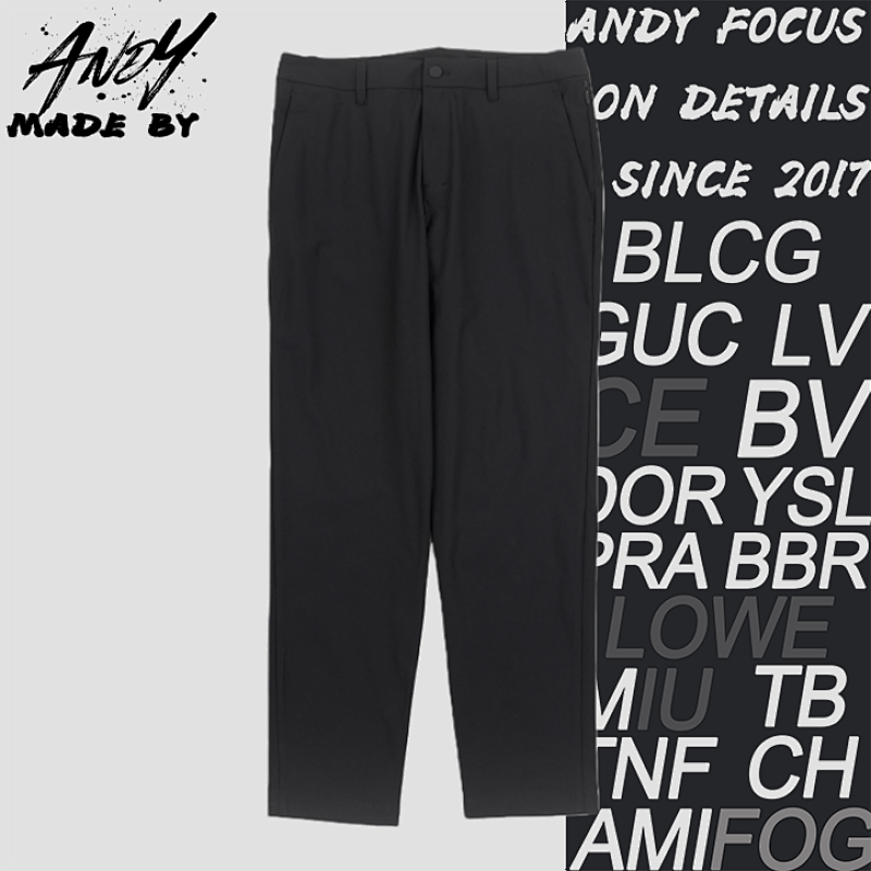 Abc Series Calssic Fit Trousers Mid-rise Trousers