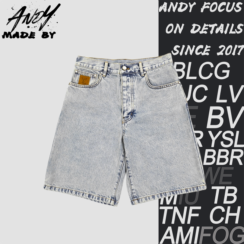 Louis Vuitton Blue Bull Shorts