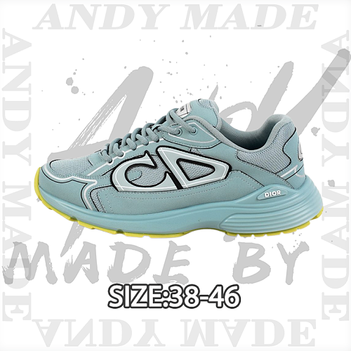 Dior Series Casual Sneakers Dad Shoes New Blue